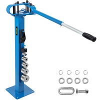 YP-38 Metal Bender 1"-3" Flat Bar Square Rod Bending 7 Dies w/ Floor Stand
