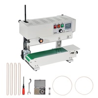 Continuous Bag Band Sealing Machine Vertical Band Sealer Carbon Steel