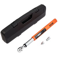 Digital Torque Wrench, 3/8" Drive Electronic Torque Wrench, Torque Wrench Kit 3.7-37ft.lb/5-50n.m Torque Range Accurate to ±2%, 3-Mode Adjustable Torque Wrench Set with LED Buzzer