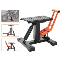 Dirt Bike Lift Stand Adjustable Hydraulic Lift Jack For 440 Lbs Dirt Bike