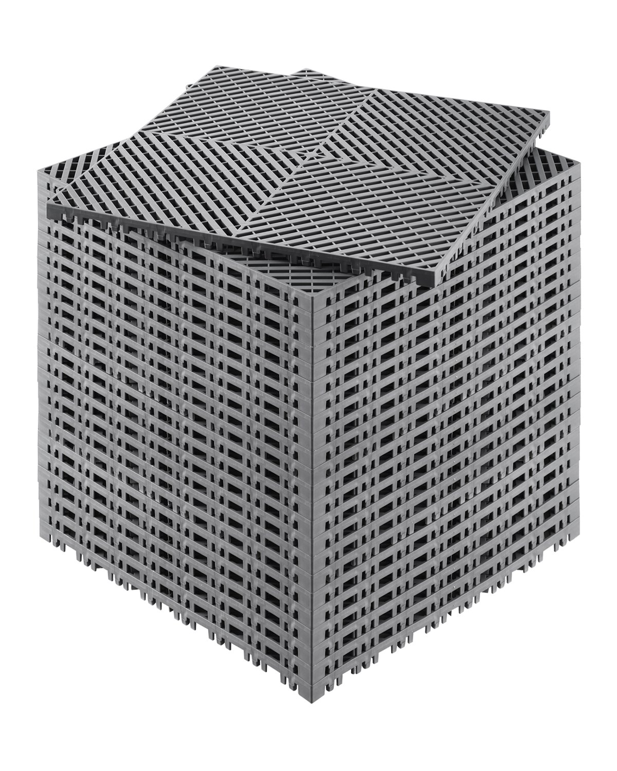 Buy Drainage Mat Modular Interlocking Mat 41.5 x 41.5 cm Drainage Floor ...