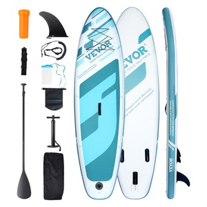 Inflatable Stand Up Paddle Board, 3048×838×152 mm Wide SUP Paddleboard, with Board Accessories, Pump, Paddle, Fin, Phone Bag, Backpack, Ankle Leash, Repair Kit, Non-slip Deck for Youth &
