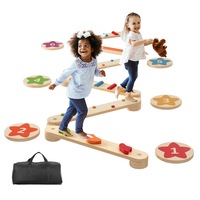 Kids Balance Beam Stepping Stones Gym Obstacle Children Balance Board 6PCS