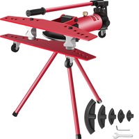 Manual Pipe Bender Plumbers Tool 16T, Pipe Bending Machine 1/2-2 Inch, Pipe Bending Pipe Bending Machine Ø22mm-Ø60mm, Bender Tube Bender Machine Tube Bender for Heating and Piping