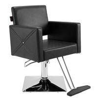 Salon Chair, Barber Chair for Hair Stylist, Styling Chair with Heavy Duty Hydraulic Pump, 360° Swivel Hair Salon Chair with Footrest for Beauty Spa Shampoo, Max Load Weight 330 lbs,