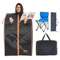 Sauna Tent Far Infrared 1050W Personal Home Spa Loss Weight Detox Therapy