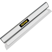 Skimming Blade,40 inch Smoothing Knife, European Stainless Steel Construction Knife, Aluminum Blade Profile Smoothing Knockdown Spatula for
