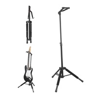 Tripod Guitar Stand Floor-Standing Foldable 900-1200 mm Adjustable Height