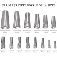 14Pcs Caulk Nozzle Applicator Sealant Finisher Perfect Caulking Finishing Tool