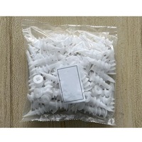 500 PCS Plaster Board ND-0903 Nylon Anchors Screws 13mm x 42mm Wall Mates
