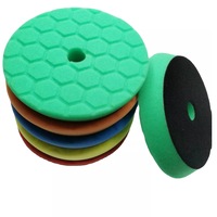 Buffer Polisher Waxing Polishing Pads 6 Inch Beveled Hex-Logic Buffing