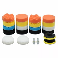 Drill Sponge Kit Set For Car Pad Polisher Polishing Pads Buffing Waxing