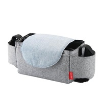 Gray Bottle Holder Buggy Cup Stroller Pram Pushchair Baby Organiser
