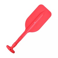 Kayaking Canoeing Travel Outdoor T-Grip Paddle Portable Water Sports Red