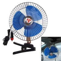 Oscillating Auto Cooling Fan 12V Portable Vehicle 8 Inch Auto Car Fan