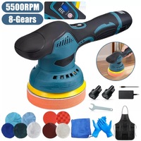 Polishing Wheel For Car Detailing Cordless Car Buffer Polisher kit 125mm Sanding