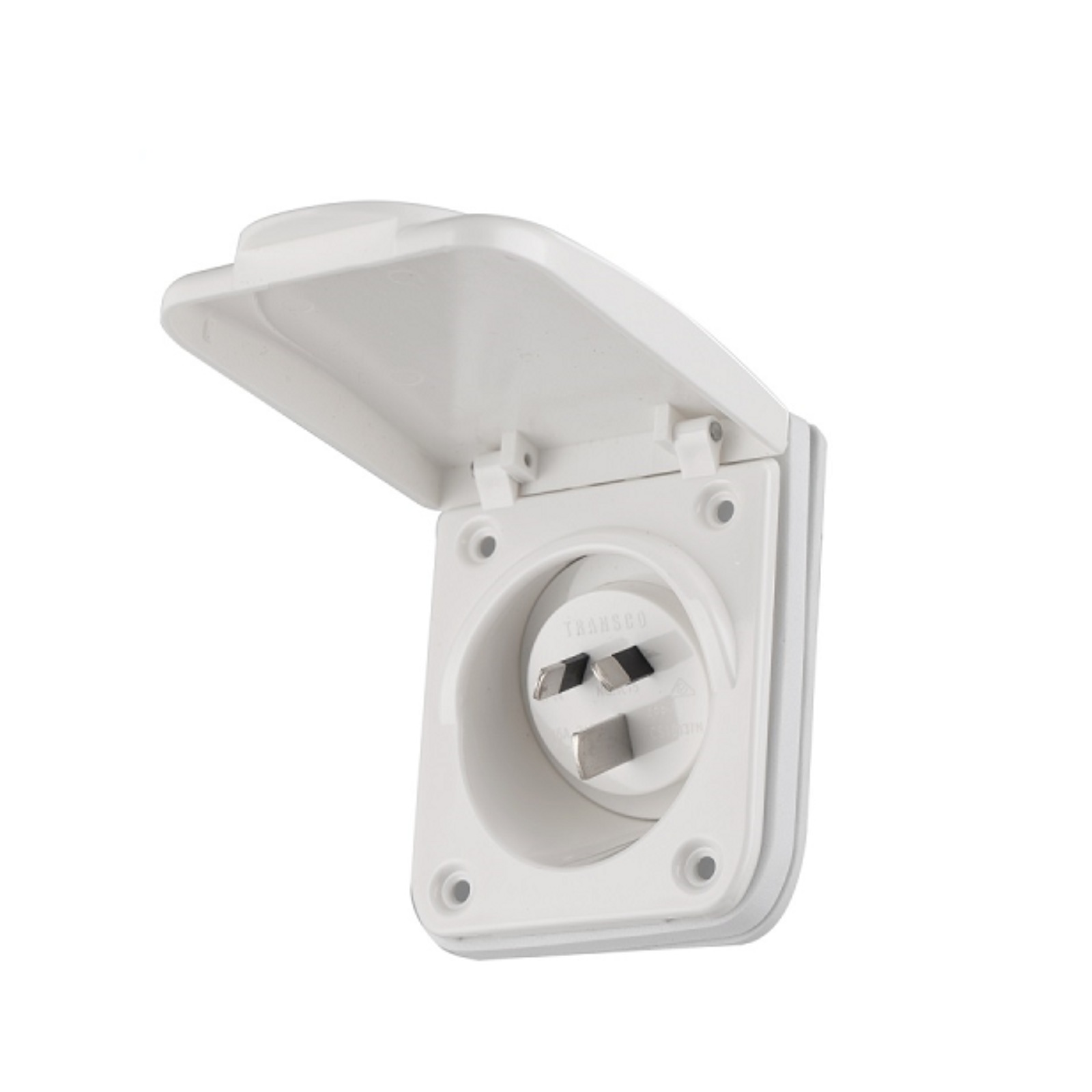 Camper Modular Socket Buy Power Socket White 250V 15A Caravan Inlet RV Camper Motor Home ...