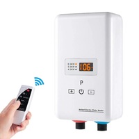 Shower Under Sink Water Heater Remote Electric Instant Hot Water System 6500W