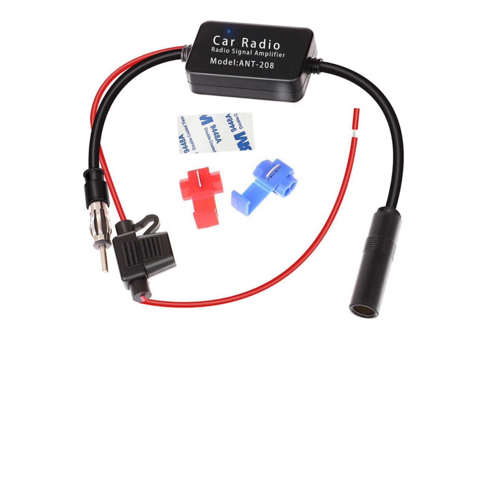 Buy Strengthen Booster Radio Car Antenna Amplifier AM FM aerial ...