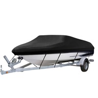 Trailerable Jumbo Boat Cover 17ft-19ft / 5.2m-5.8m 420D Heavy Duty Marine Grade