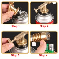 Welding Torch Kitchen Baking Flame Gun Burner Butane Gas Blow Torch Lighter