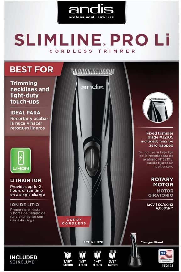 Andis Professional Slimline Pro 2 Cordless Trimmer main image 0