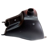 TDR CRF 70 Style Fuel Petrol Tank 150cc 160cc Black Gas Tank with Petcock for Pit Dirt Bike ATV Trail Bike Compatible with 140cc 200cc 250cc Models