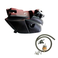TDR Style Black Fuel Tank Cap for Kawasaki KLX110 DRZ110 KX65 125cc 140cc 150cc Pit Pro Big Foot Dirt Bike