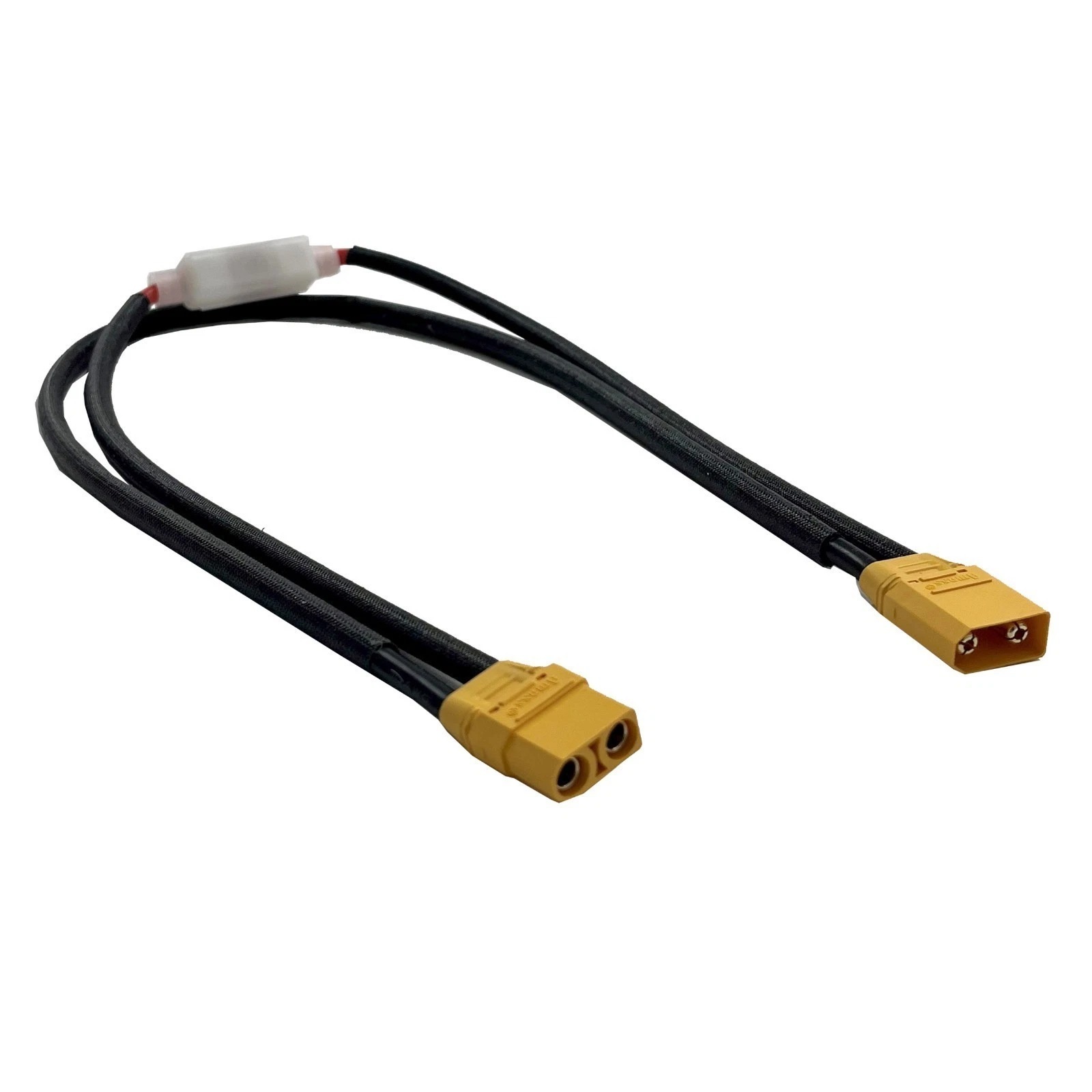 Sebatech 10AWG XT90 Solar RC Extension Cable - Male/Female Connectors, Fits Anderson 30A/50A, Multiple Lengths (1-50FT)