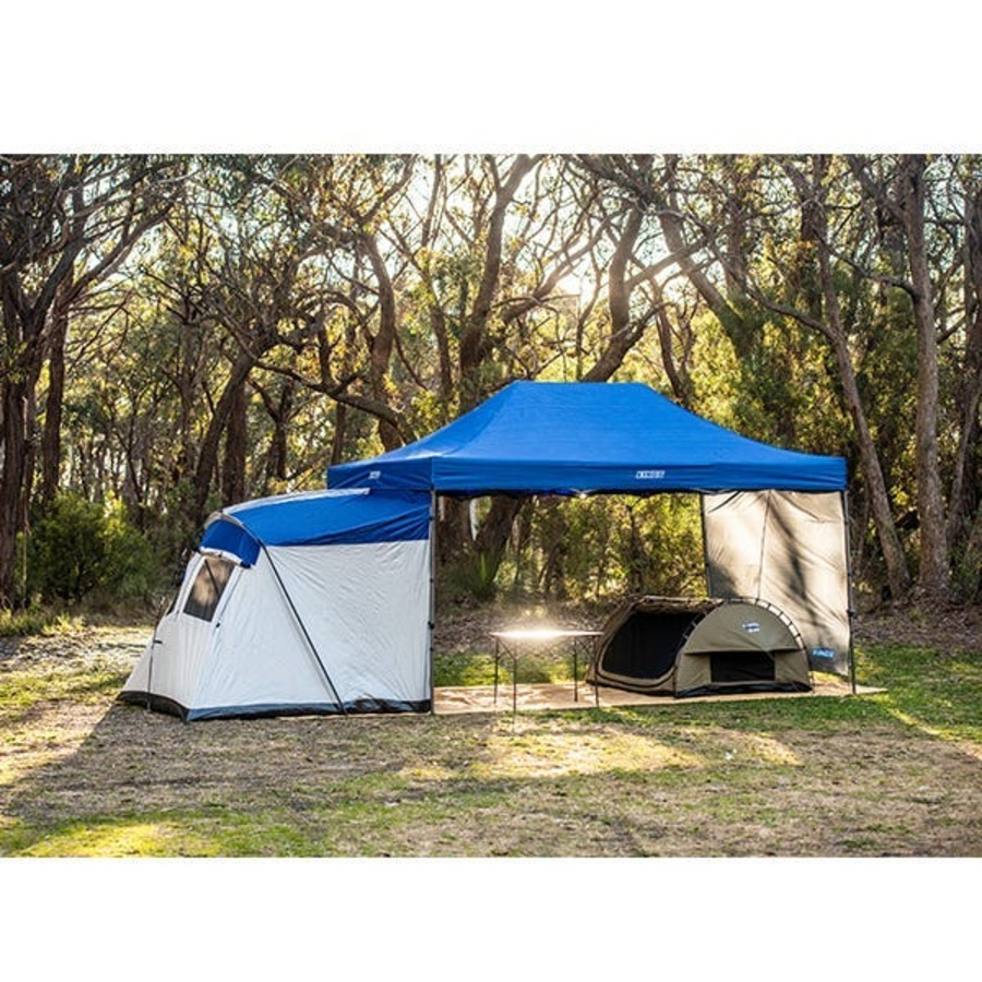 Kings 4.5m x 3m Portable Gazebo + Rechargeable LED Lantern