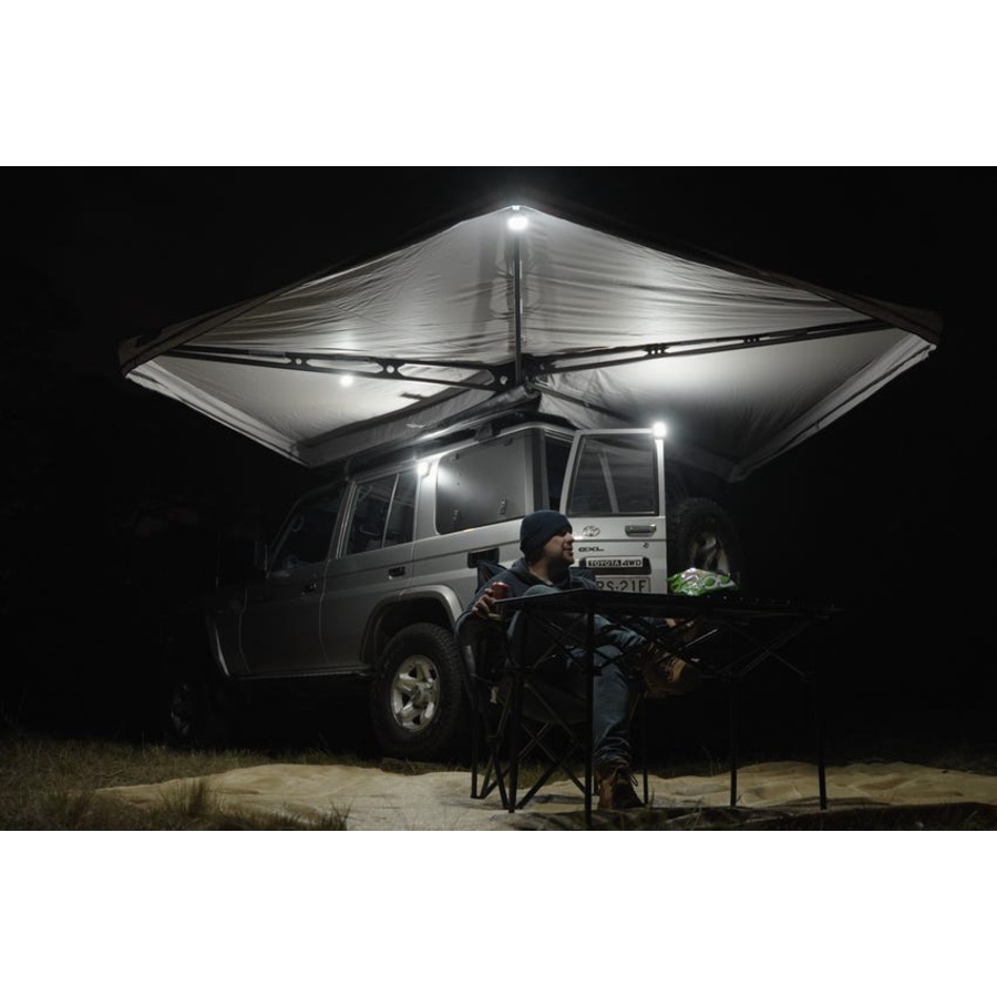 Kings 4.5m x 3m Portable Gazebo + Rechargeable LED Lantern