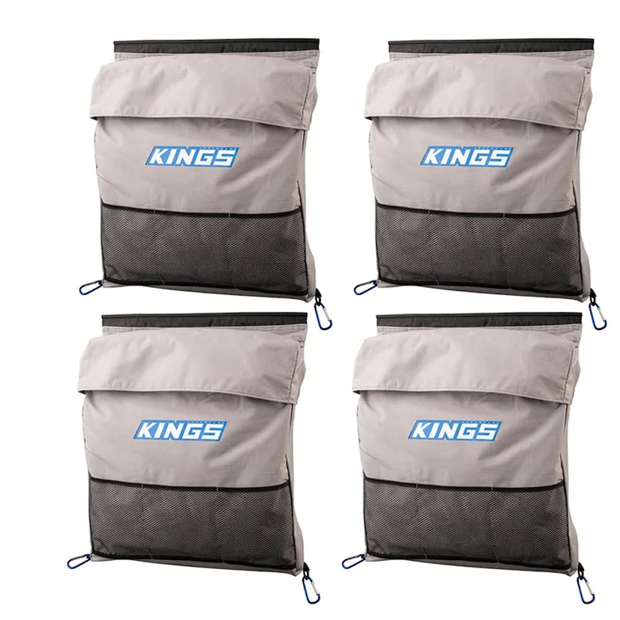 Adventure Kings 4 Universal Storage Bag - Versatile - High Quality 280GSM Canvas - 2x hanging carabiners - Sail track attachment - 2x quick release clips