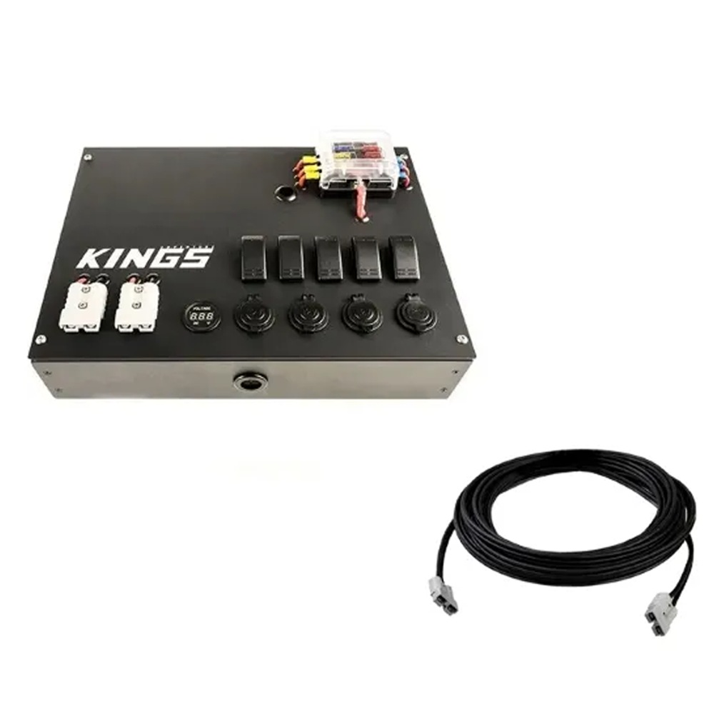 Control Extension Box Buy Adventure Kings 12V Control Box 5xSwitche 2xUSB + 12M Solar Panel ...