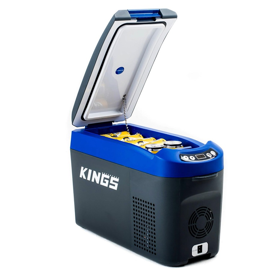 Adventure Kings 15L Centre Console Fridge + 12v Travel Oven Portable Camping 4WD