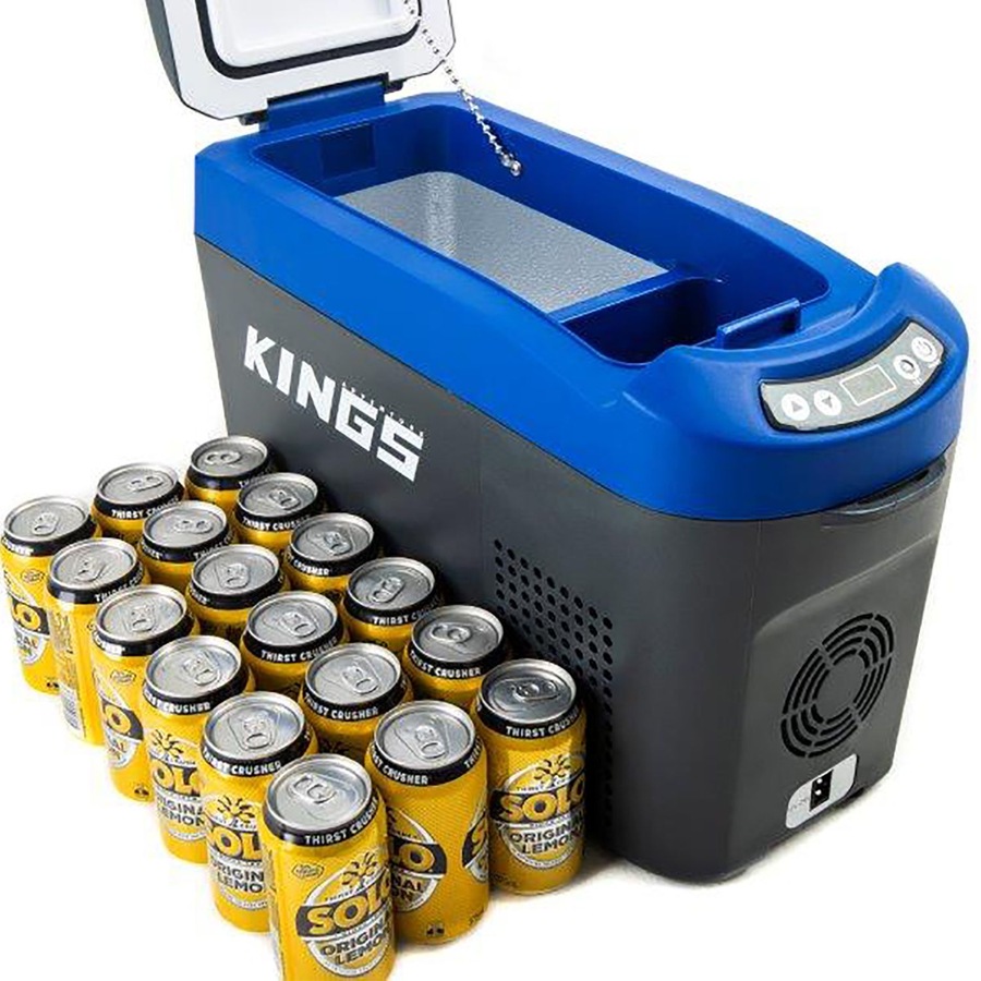 Adventure Kings 15L Centre Console Fridge + 12v Travel Oven Portable Camping 4WD