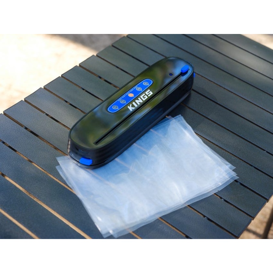 Adventure Kings 15L Centre Console Fridge Freezer + Vacuum Sealer 240v Camping