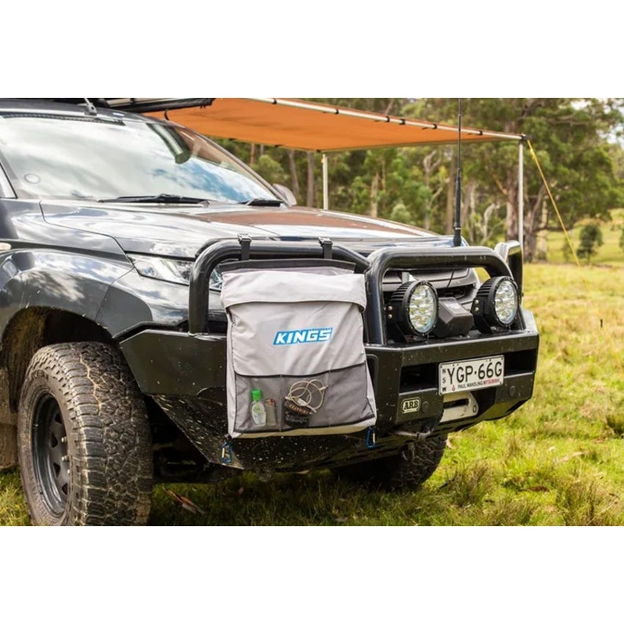 Adventure Kings 2x Universal Storage Bag + 2x Toiletry Canvas Bag 3.3L