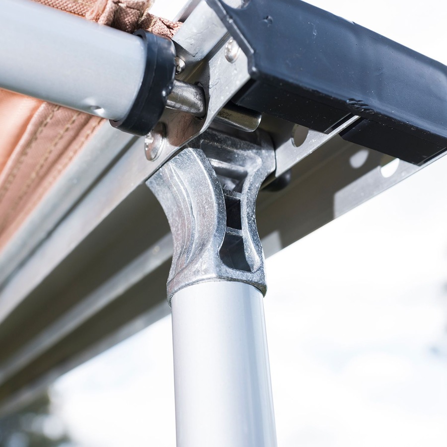 Adventure Kings 2x2.5m Car Side Awning Waterproof + Awning Mounting Brackets