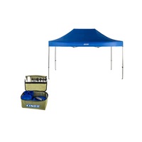 Adventure Kings 4.5mx3m Gazebo + Adventure Kings 37 Piece Six-Person Picnic Set