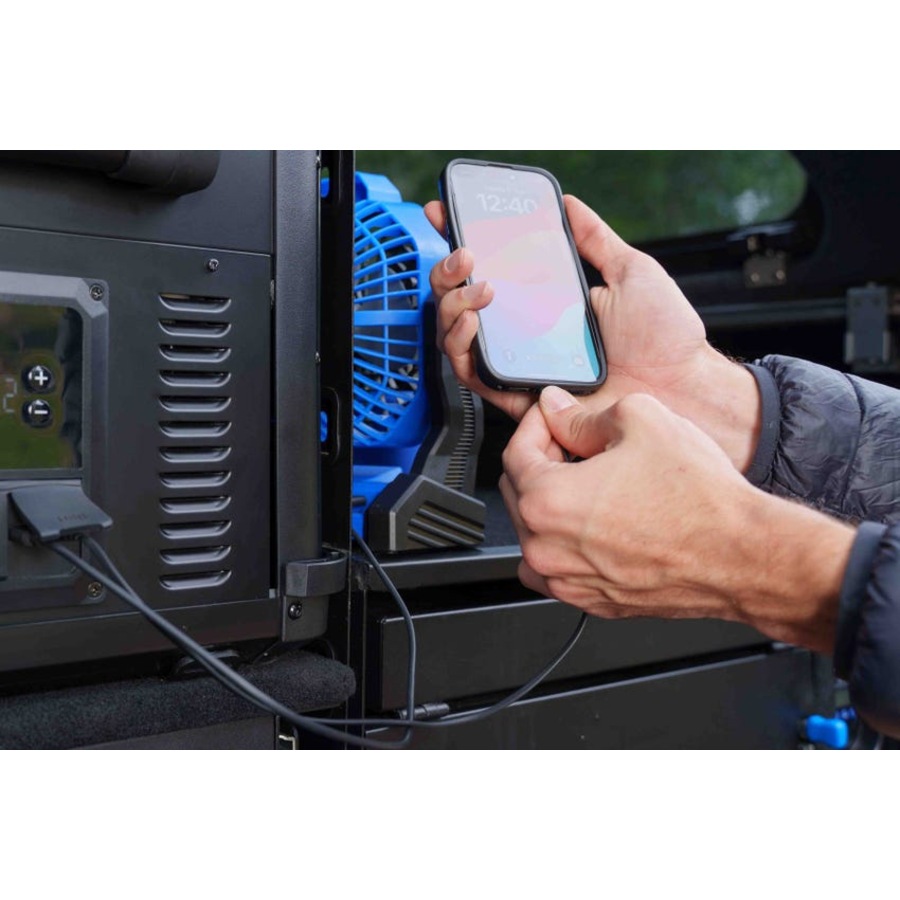 Adventure Kings 45L Camping Fridge + 1.8m 12v Fridge Cable Anderson-Style Plug