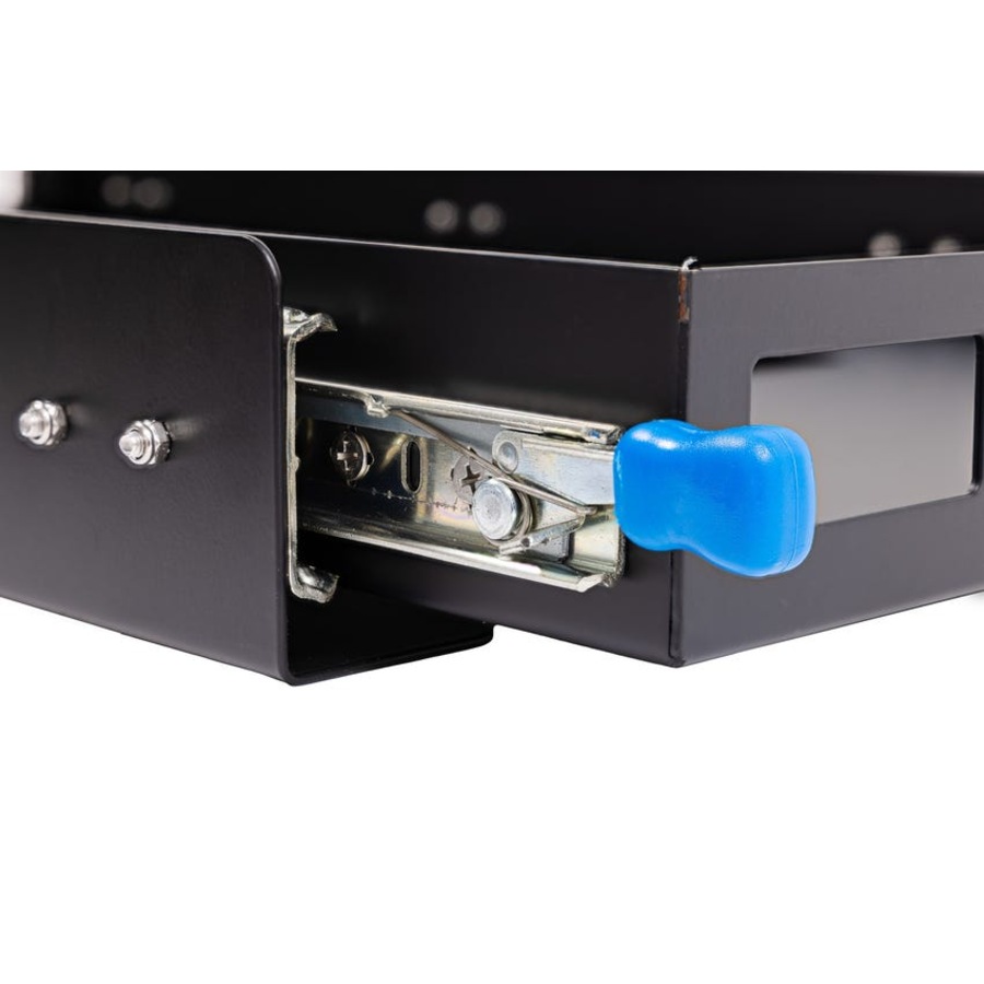 Adventure Kings 90L Camping Fridge Freezer Dual Zone + Titan 100L Fridge Slide