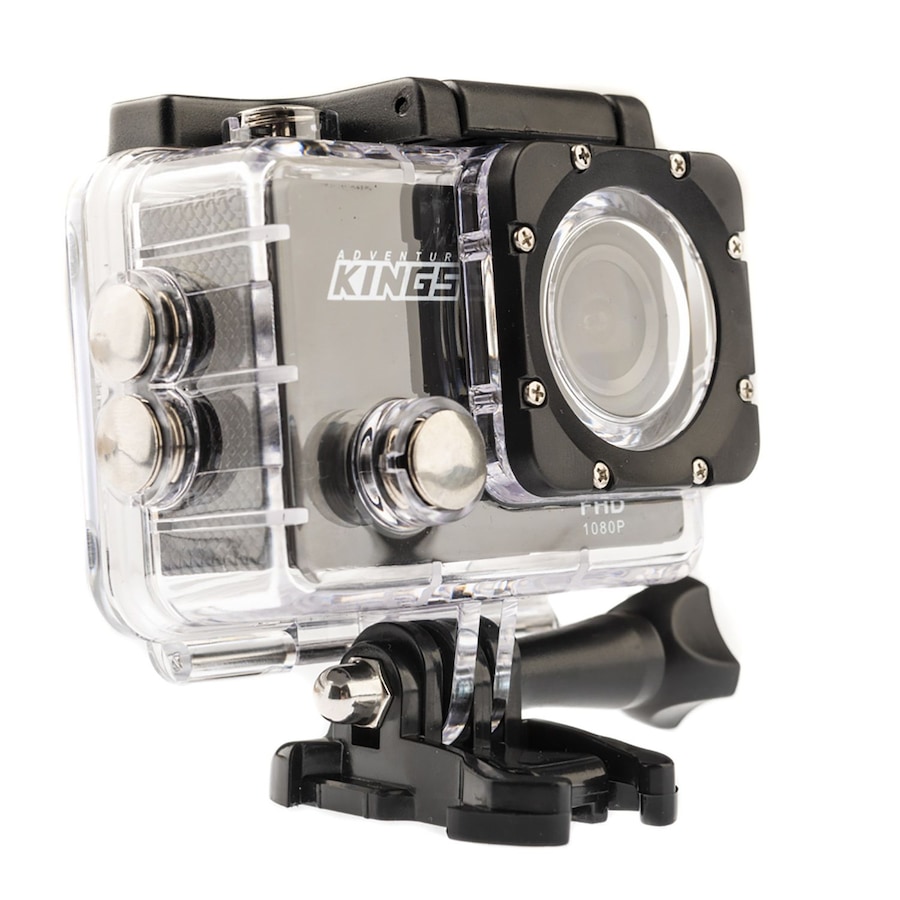 Adventure Kings 1080P Full HD Action Camera Waterproof 30m 12MP 2inch LCD Screen