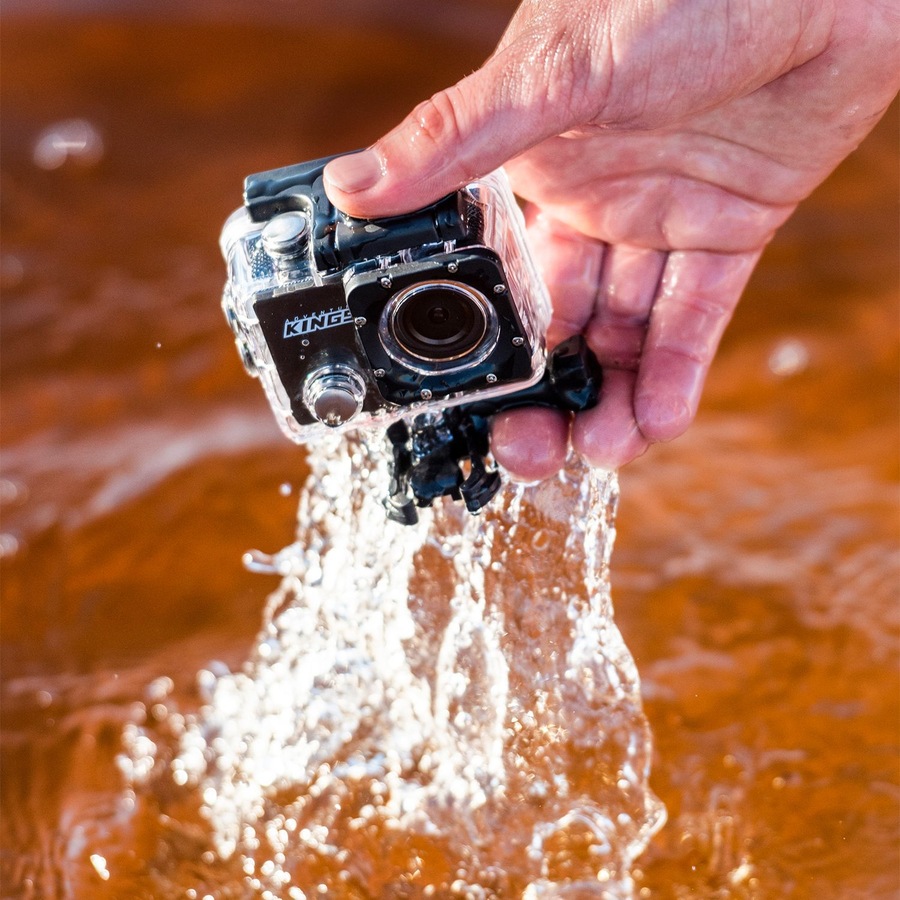 Adventure Kings 1080P Full HD Action Camera Waterproof 30m 12MP 2inch LCD Screen