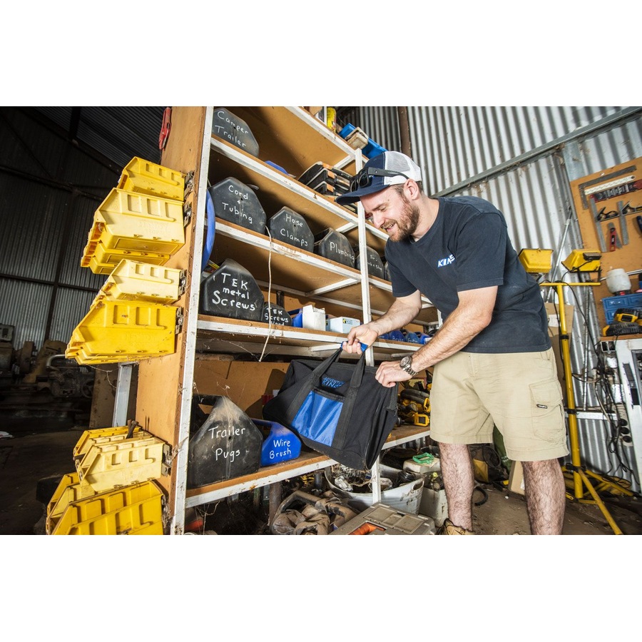 Adventure Kings Big Daddy Bush Mechanic Toolkit + Rechargeable LED Work Light