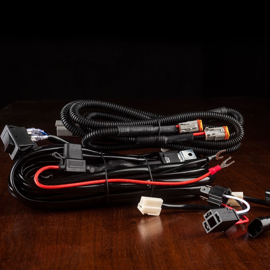 Adventure Kings Flush Mount Work Lights (Pair) Ute Tub Rack + Wiring Harness