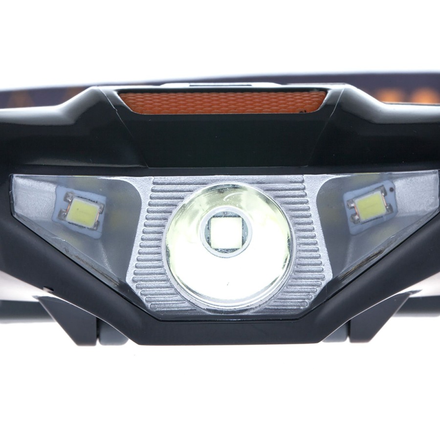 Adventure Kings Folding Camp Fire BBQ Plate + LED Head Torch Light Camping 4WD