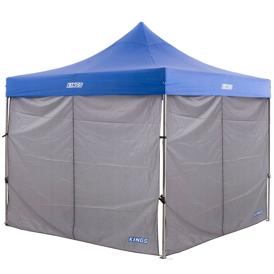 Adventure Kings Gazebo 3mx3m + 2x Gazebo Side Wall + 2in1 Camping LED Light Fan