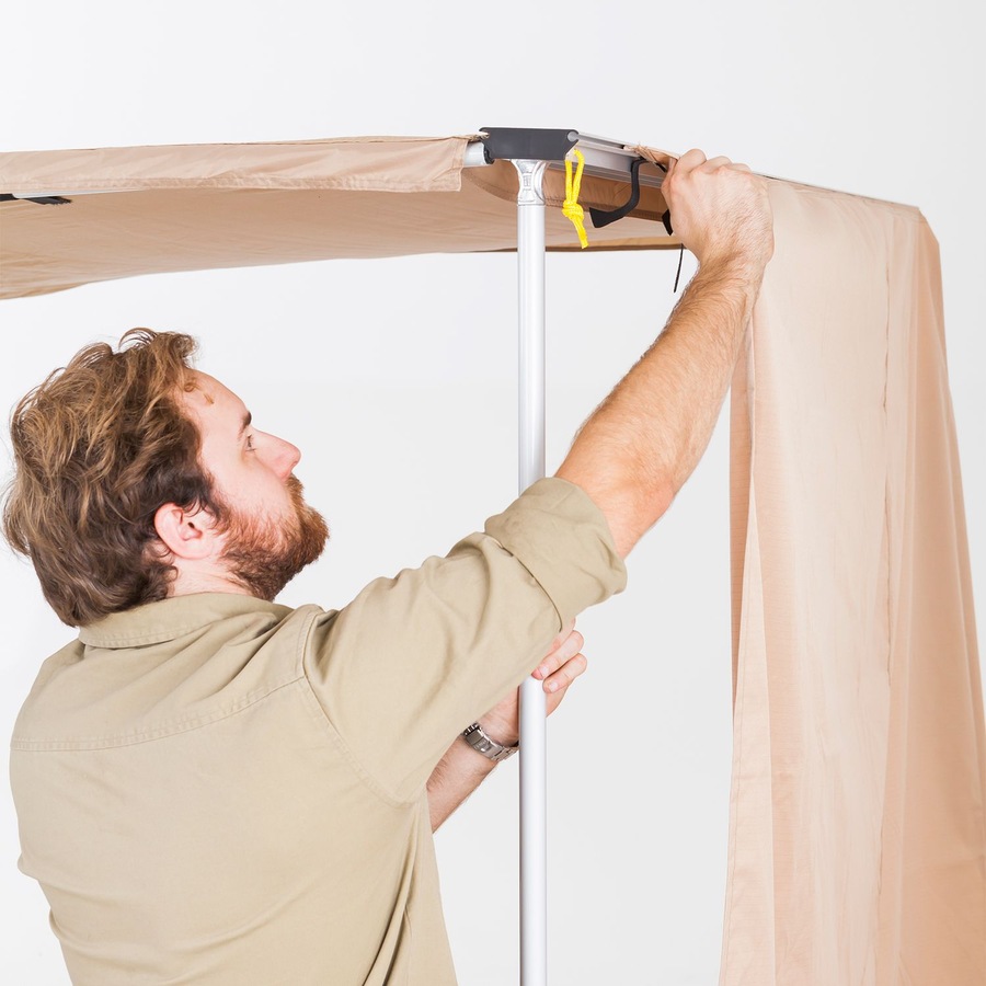 Adventure Kings Premium Camping Car 4wd side Awning 2.5x2.5m + Awning Side Wall