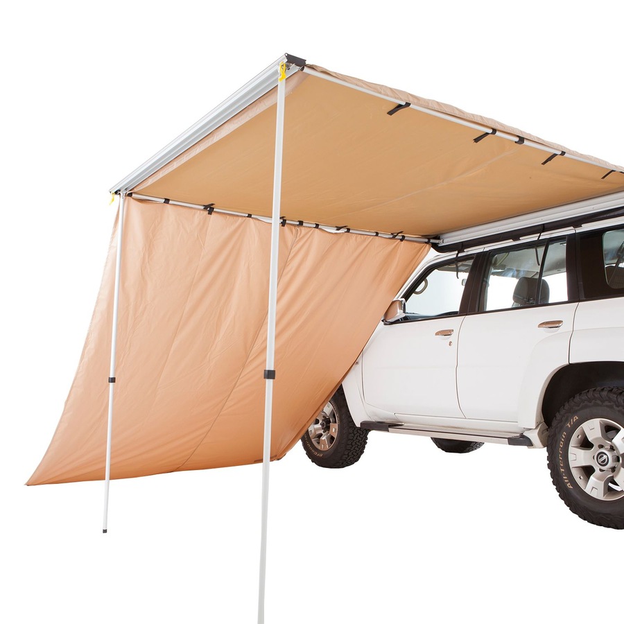 Adventure Kings Premium Camping Car 4wd side Awning 2.5x2.5m + Awning Side Wall