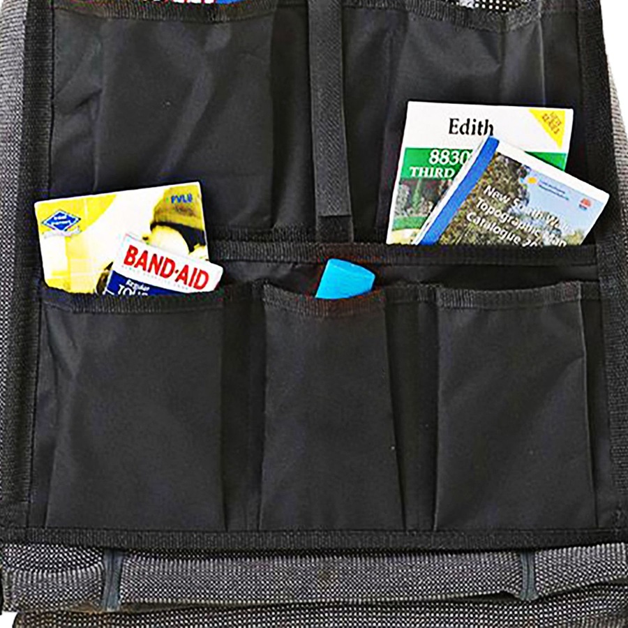 Adventure Kings Roof Top Canvas Bag + Car Seat Organiser Universal Fit Storage